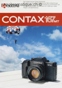 Reproduction brochure CONTAX 167 MT, 16 pages, deutsch