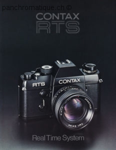 Reproduction brochures et prospectus CONTAX RTS, 14 pages, italiano