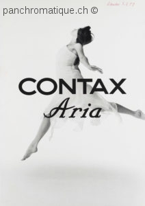 Reproduction brochure CONTAX ARIA, 12 pages, deutsch