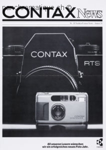 Reproduction CONTAX News N°30, janvier 1991