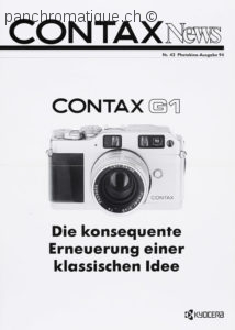 Reproduction CONTAX News N° 42, photokina 1994