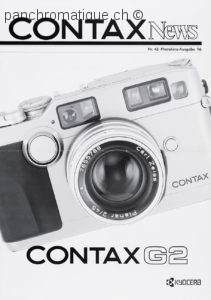 Reproduction CONTAX News N° 45, 1996, photokina-ausgabe