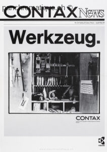 Reproduction CONTAX NEWS N° 26 - avril mai 1989